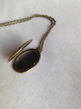 Bronze Locket, Large Oval Locket, Mother’s Day gift,