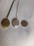 Bronze Locket, Large Oval Locket, Mother’s Day gift,