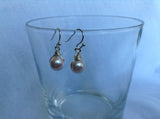 Rose Gold Earrings, Silver Earrings, Pearl Earrings, Bridesmaids Earrings,