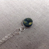 Druzy Necklace, Purple or Gold Blue Druzy, Drusy, Graduation Gift, For Her