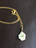 Druzy Jewelry, Raw Stone Necklace, Druzy Necklace, White Druzy, Drusy, Graduation Gift, rose gold necklace, Boho Jewelry