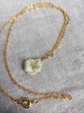 Druzy Jewelry, Raw Stone Necklace, Druzy Necklace, White Druzy, Drusy, Graduation Gift, rose gold necklace, Boho Jewelry