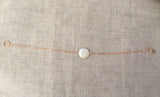 Pearl and Rose Gold Bracelet