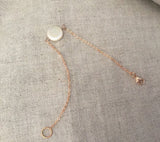 Pearl and Rose Gold Bracelet