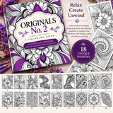 Original drawing coloring book part two