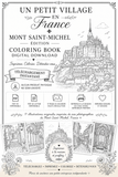 French Villages Coloring Book Bundle, 52 Printable Coloring Pages, France Travel Coloring Pages, Adult Coloring PDF, Instant Download