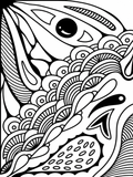 Original drawing coloring book part two