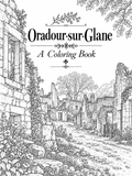 Oradour-sur-Glane Coloring Book Printable | French Village Ruins Coloring Pages | France Travel Coloring Book | Instant Download PDF