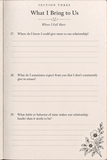 Relationship journal me and you for romantic partners