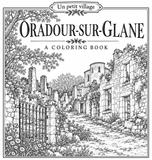 Oradour-sur-Glane Coloring Book Printable | French Village Ruins Coloring Pages | France Travel Coloring Book | Instant Download PDF