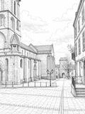 La Souterraine France Coloring book