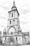 La Souterraine France Coloring book