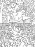 Beautiful flowers of France Coloring Book | Printable Relaxation & Mindfulness Coloring Book | Instant Digital Download (PDF) (Copy)