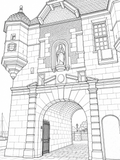 Honfleur coloring book