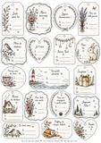 Over 100 different gift tags