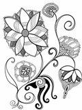 Original Coloring Book – 16 Hand-Drawn Illustrations