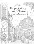 French Villages Coloring Book Bundle, 52 Printable Coloring Pages, France Travel Coloring Pages, Adult Coloring PDF, Instant Download