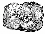 Original Coloring Book – 16 Hand-Drawn Illustrations