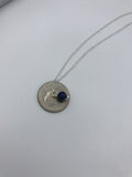 Petite lapis lazuli choker necklace