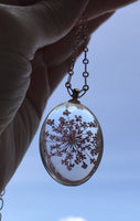 Terrarium necklace Flower