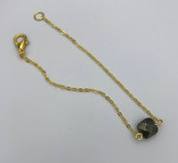 Pyrite bracelet, gold pyrite bracelet, crystal choker,  pyrite choker dainty, boho choker necklace,
