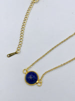 lapis lazuli choker, lapis necklace, Rose gold choker, Rose gold necklace, Boho jewelry, Layering Choker necklace, Petite, Bridesmaid