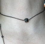 Pyrite choker, gold choker necklace, pyrite bracelet crystal choker,  pyrite choker dainty, boho choker necklace,