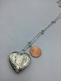 Heart Locket, Photo Locket, Mother's Day Gift, vintage look locket