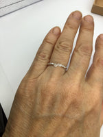 Herkimer diamond ring, quartz ring, statement ring, boho ring, boho jewelry, cocktail ring, beaded ring, April birthstone,