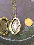 Bronze locket, with choose your chain, great gift idea, personalized photo locket, keepsake jewelry, photo keepsake,