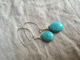 Turquoise earrings, turquoise jewelry, southwestern style earrings